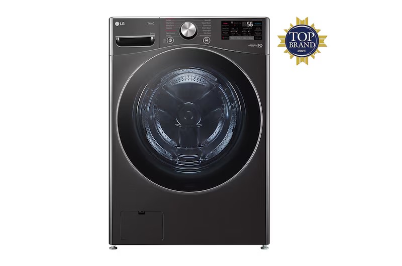 LG Front Loading Mesin Cuci 24kg dengan Steam - Inverter Direct Drive