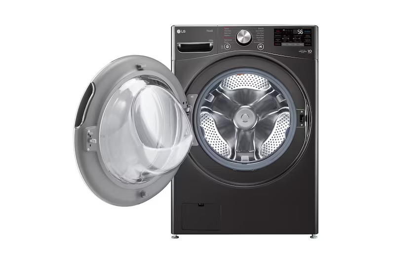 LG Front Loading Mesin Cuci 24kg dengan Steam - Inverter Direct Drive
