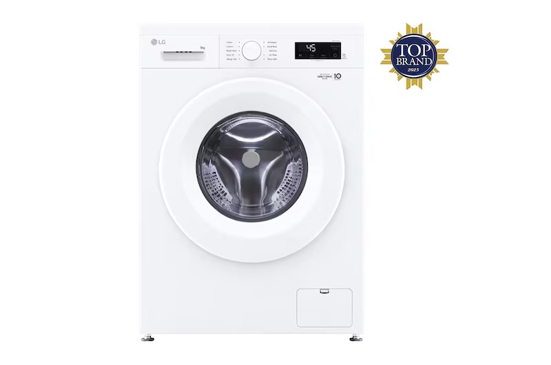 LG Mesin Cuci Front Loading 8 kg Inverter Direct Drive Motor