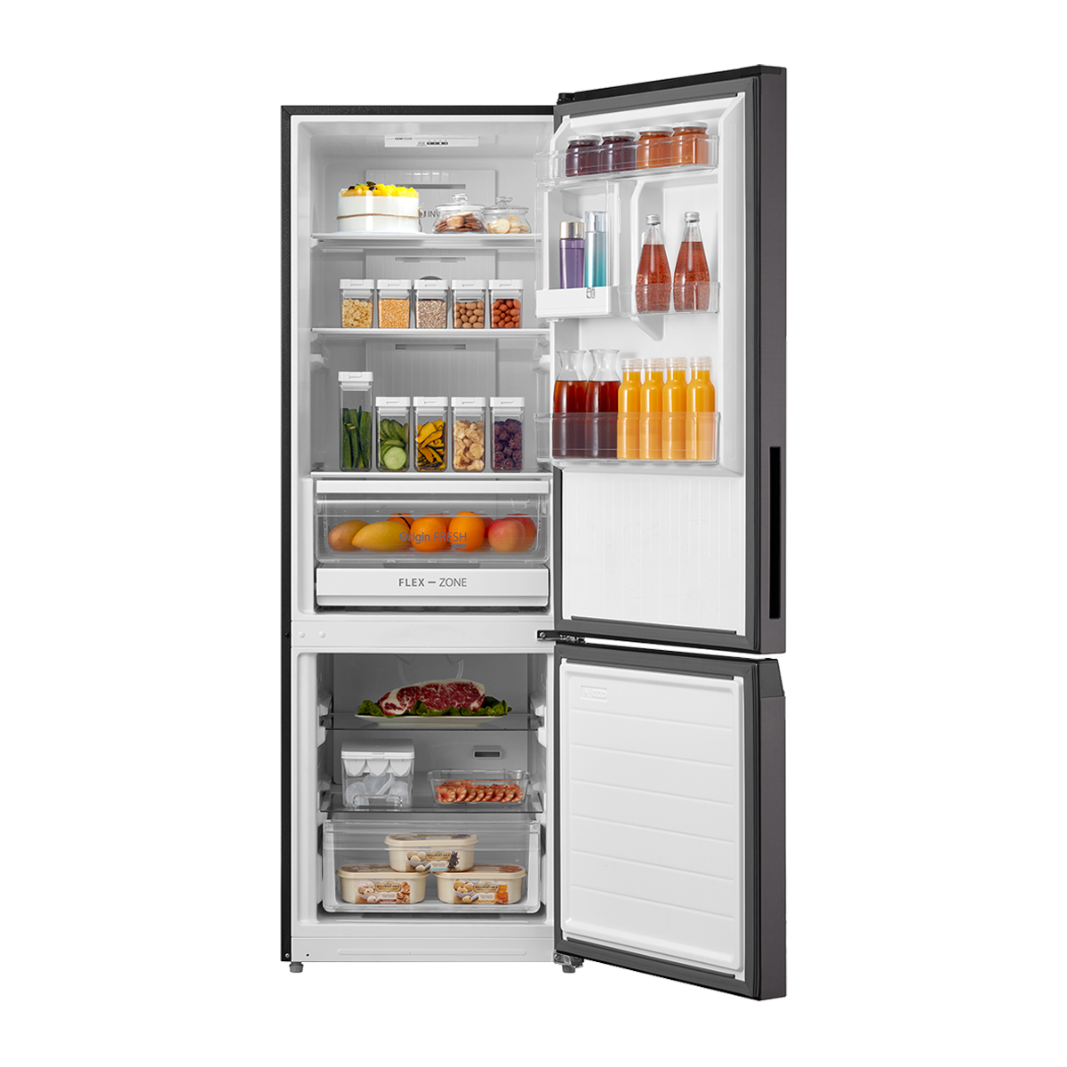 TOSHIBA 2 Pintu Inverter Bottom Freezer 322L