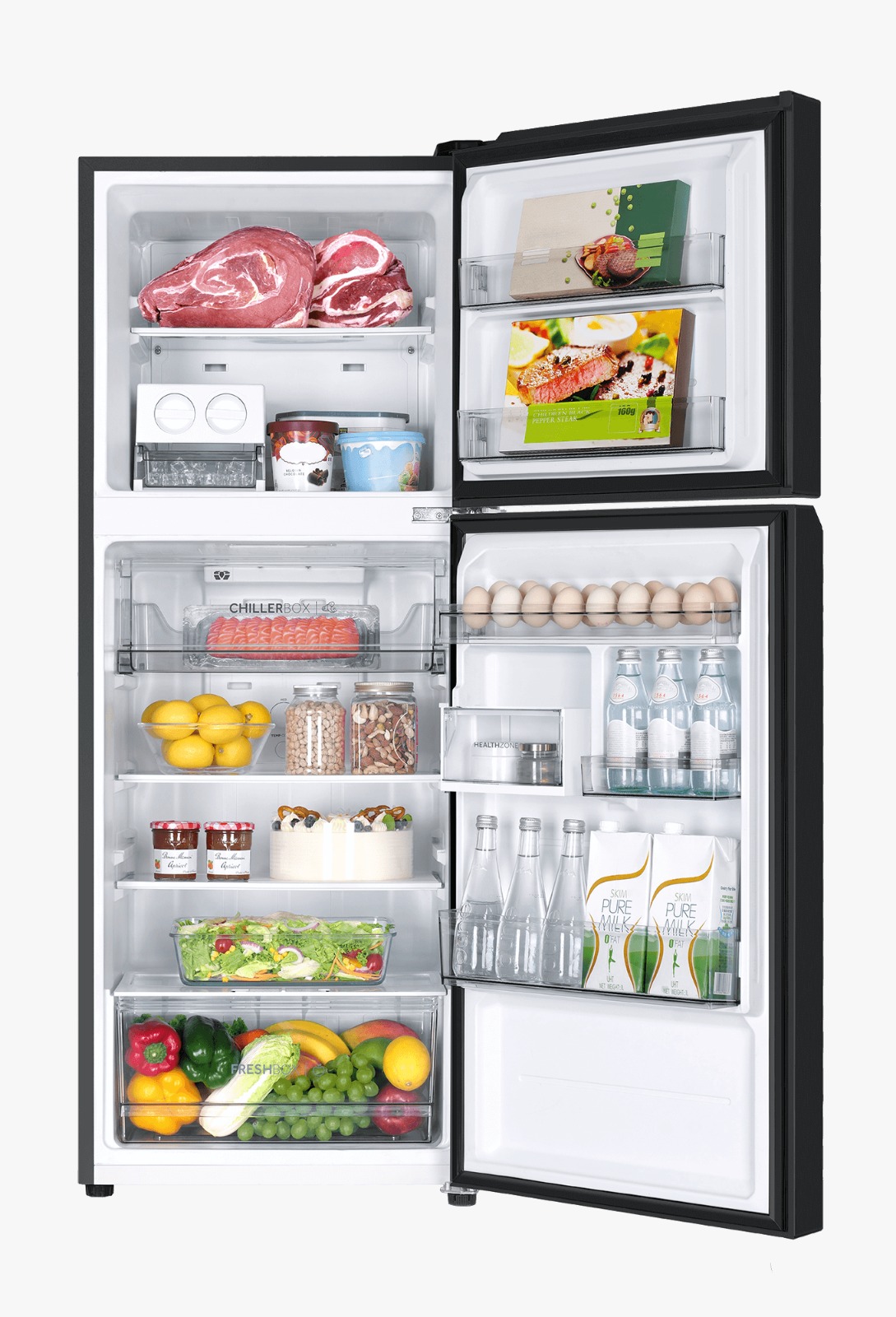 AQUA Kulkas 2 Pintu Twin Inverter