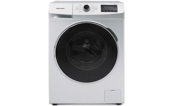 Sharp Mesin Cuci Front Loading 7Kg Silver Series
