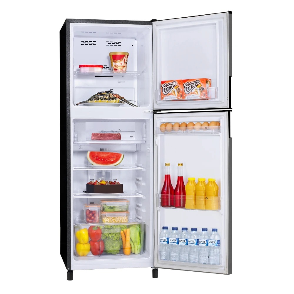 SANKEN Kulkas 2 Pintu Grey