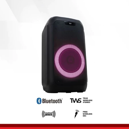 Polytron Party Speaker Bluetooth Karaoke Portable Wireless PPS 8L12