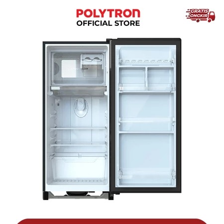 POLYTRON Kulkas 1 Pintu Belleza 180 Liter - PRA18DMY