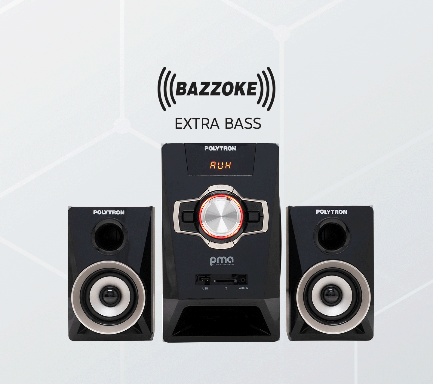 POLYTRON Bluetooth Speaker Multimedia PMA 9321